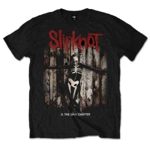 Slipknot - Unisex T-Shirt: .5: The Gray Chapter Album (Large) i gruppen Minishops / Slipknot hos Bengans Skivbutik AB (4401250)