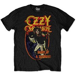 Ozzy Osbourne - Unisex T-Shirt: Diary of a Mad Man (Large) i gruppen Merchandise hos Bengans Skivbutik AB (4401271)