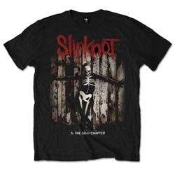 Slipknot - Unisex T-Shirt: .5: The Gray Chapter Album (Small) i gruppen Minishops / Slipknot hos Bengans Skivbutik AB (4401304)