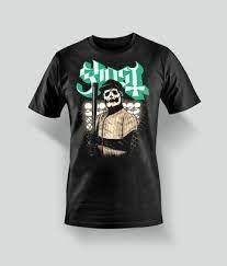 Ghost - Ghost - T-Shirt Baseball i gruppen Merchandise hos Bengans Skivbutik AB (4401356)