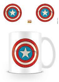 Marvel Comics (Captain America Shield) M i gruppen MK Export CDON Merch hos Bengans Skivbutik AB (4401408)