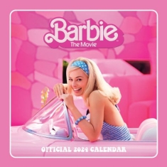 Barbie - Barbie The Movie Official Calender 2024 i gruppen MERCH / Kalendere Lagerutsalg hos Bengans Skivbutik AB (4405103)