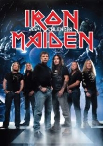 Iron Maiden - Iron Maiden 2024 Unofficial Calendar i gruppen MERCH / Kalendere Lagerutsalg hos Bengans Skivbutik AB (4406341)