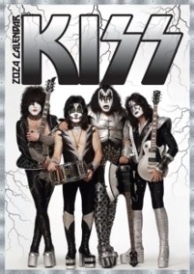 Kiss - Kiss 2024 Unofficial Calendar i gruppen MERCH / Kalendere Lagerutsalg hos Bengans Skivbutik AB (4406345)