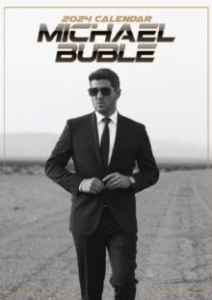 Michael Buble - Michael Buble 2024 Unofficial Calendar i gruppen Minishops / Michael Buble hos Bengans Skivbutik AB (4406350)