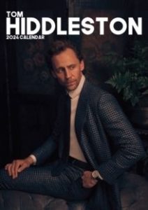 Tom Hiddleston - Tom Hiddleston 2024 Unofficial Calendar i gruppen MERCH / Kalendere 2024 hos Bengans Skivbutik AB (4406363)