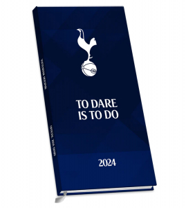 Tottenham Hotspur Fc - Tottenham Hotspur Fc 2024 Slim Diary i gruppen MERCH / Kalendere Lagerutsalg hos Bengans Skivbutik AB (4406377)