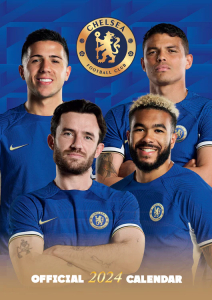 Chelsea Fc - Chelsea Fc 2024 A3 Calendar i gruppen MERCH / Kalendere Lagerutsalg hos Bengans Skivbutik AB (4406389)