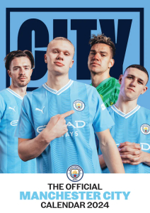 Manchester City Fc - Manchester City Fc 2024 A3 Calendar i gruppen MERCH / Kalendere Lagerutsalg hos Bengans Skivbutik AB (4406391)