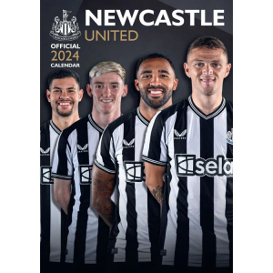 Newcastle United Fc - Newcastle United Fc 2024 A3 Calendar i gruppen MERCH / Kalendere Lagerutsalg hos Bengans Skivbutik AB (4406399)