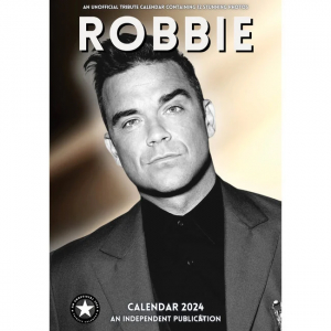 Robbie Williams - Robbie Williams 2024 A3 Calendar i gruppen MERCH / Kalendere 2024 hos Bengans Skivbutik AB (4406402)