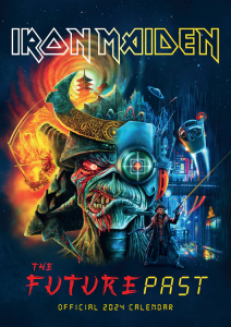 Iron Maiden - Iron Maiden 2024 A3 Calendar i gruppen MERCH / Kalendere 2024 hos Bengans Skivbutik AB (4406404)