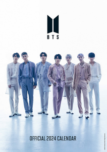 Bts - Bts 2024 A3 Calendar i gruppen Minishops / K-Pop Minishops / BTS hos Bengans Skivbutik AB (4406413)