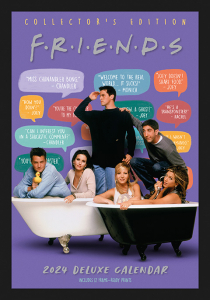 Friends - Friends 2024 A3 Deluxe Calendar i gruppen MERCH / Kalendere 2024 hos Bengans Skivbutik AB (4406422)