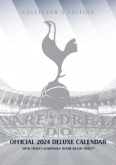 Tottenham Hotspur Fc - Tottenham Hotspur Fc 2024 A3 Deluxe Cale i gruppen MERCH / Kalendere 2024 hos Bengans Skivbutik AB (4406425)