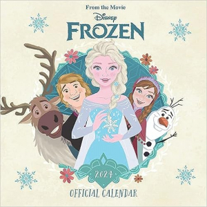 Disney - Disney Frozen 2024 Square Calendar i gruppen MERCH / Kalendere Lagerutsalg hos Bengans Skivbutik AB (4406466)