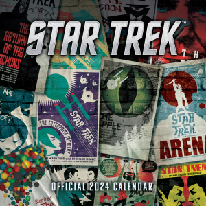 Star Trek - Star Trek Tv Series (Classic) 2024 Squar i gruppen MERCH / Kalendere Lagerutsalg hos Bengans Skivbutik AB (4406473)