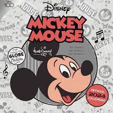 Mickey Mouse - Mickey Mouse Classic  Disney 100 2024 Sq i gruppen MERCH / Kalendere Lagerutsalg hos Bengans Skivbutik AB (4406482)