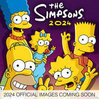 The Simpsons - The Simpsons 2024 Square Calendar i gruppen MERCH / Kalendere 2024 hos Bengans Skivbutik AB (4406487)