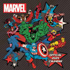 Marvel - Marvel Comics 2024 Square Calendar i gruppen MERCH / Kalendere 2024 hos Bengans Skivbutik AB (4406492)