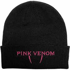 Blackpink - BLACKPINK UNISEX BEANIE HAT: PINK VENOM i gruppen Minishops / K-Pop Minishops / Blackpink hos Bengans Skivbutik AB (4408518)