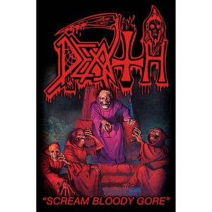 Death - Scream Bloody Gore Textile Poster i gruppen MERCHANDISE / Merch / Metal hos Bengans Skivbutik AB (4408534)