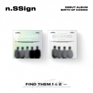 N.SSign - DEBUT ALBUM : BIRTH OF COSMO (FIND THEM Ver.) (Random) i gruppen CD / K-Pop hos Bengans Skivbutik AB (4410205)