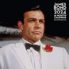 James Bond - James Bond Calendar 2024 - Square i gruppen MERCH / Kalendere Lagerutsalg hos Bengans Skivbutik AB (4413364)