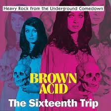 Various Artists - Brown Acid - The Sixteenth Trip i gruppen VINYL / Pop-Rock hos Bengans Skivbutik AB (4414536)