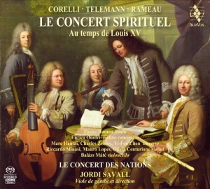 Corelli / Telemann / Rameau - Le Concert Spirituel i gruppen Musikk / SACD / Klassisk hos Bengans Skivbutik AB (460468)