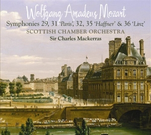 Mozart W A - Symphonies 29, 31 (Paris), 32, 35 ( i gruppen Musikk / SACD / Klassisk hos Bengans Skivbutik AB (460764)