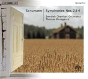 Schumann/ Sko & Dausgaard - Symphonies Nos. 2& 4 i gruppen Musikk / SACD / Klassisk hos Bengans Skivbutik AB (460882)