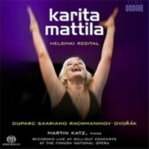 Karita Mattila - Helsinki Recital i gruppen Musikk / SACD / Klassisk hos Bengans Skivbutik AB (460953)