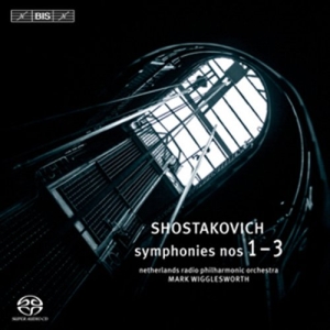 Shostakovich - Symphonies Nos 1-3 i gruppen Musikk / SACD / Klassisk hos Bengans Skivbutik AB (461058)