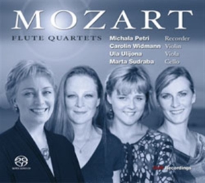 Mozart - Flute Quartets i gruppen Musikk / SACD / Klassisk hos Bengans Skivbutik AB (461090)