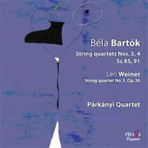 Bartok Bela - String Quartets Nos 3 & 4 i gruppen Musikk / SACD / Klassisk hos Bengans Skivbutik AB (461126)