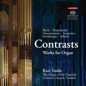 Bach / Buxtehude / Kaipainen / Häme - Contrasts - Works For Organ i gruppen Musikk / SACD / Klassisk hos Bengans Skivbutik AB (461135)