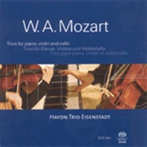 Wolfgang Amadeus Mozart - Piano Trios i gruppen Musikk / SACD / Klassisk hos Bengans Skivbutik AB (461210)