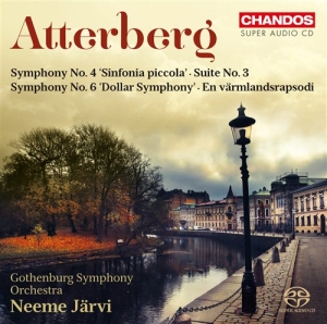 Atterberg - Symphony No 4&6 i gruppen Musikk / SACD / Klassisk hos Bengans Skivbutik AB (461311)