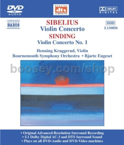 Sibelius Jean - Violin Concerto i gruppen Musikk / DVD Audio / Klassisk hos Bengans Skivbutik AB (490044)