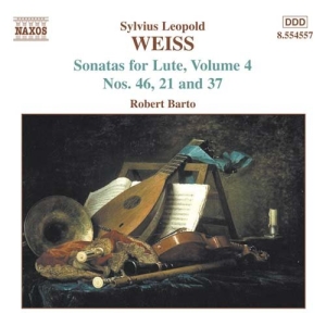 Weiss Silvius Leopold - Sonatas For Lute Vol 4 i gruppen VI TIPSER / Julegavetips CD hos Bengans Skivbutik AB (501547)