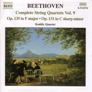 Beethoven Ludwig Van - Complete String Quartets Vol 9 i gruppen VI TIPSER / Julegavetips CD hos Bengans Skivbutik AB (501628)