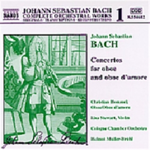 Bach Johann Sebastian - Concertos For Oboe i gruppen Externt_Lager / Naxoslager hos Bengans Skivbutik AB (502117)