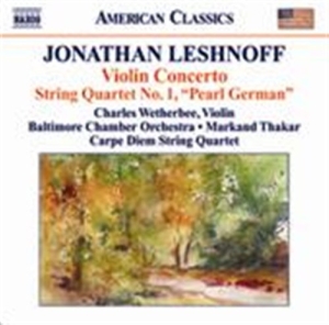 Leshnoff - Violin Concerto i gruppen VI TIPSER / Julegavetips CD hos Bengans Skivbutik AB (502597)