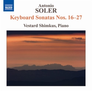 Soler - Keyboard Sonatas Nos 16-27 i gruppen VI TIPSER / Julegavetips CD hos Bengans Skivbutik AB (502960)