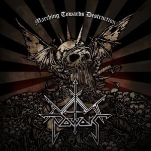 Axis Powers - Marching Towards Destruction i gruppen CD hos Bengans Skivbutik AB (503813)