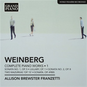 Weinberg - Complete Piano Works Vol 1 i gruppen VI TIPSER / Julegavetips CD hos Bengans Skivbutik AB (504383)