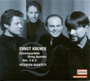 Krenek: Streichquartette 3 & 5 i gruppen CD / Klassisk hos Bengans Skivbutik AB (504387)