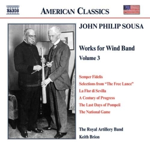 Sousa John Philip - Music For Wind Band Vol 3 i gruppen VI TIPSER / Julegavetips CD hos Bengans Skivbutik AB (504899)