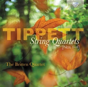 Tippett - String Quartets Nos 1-4 i gruppen CD / Klassisk hos Bengans Skivbutik AB (505256)